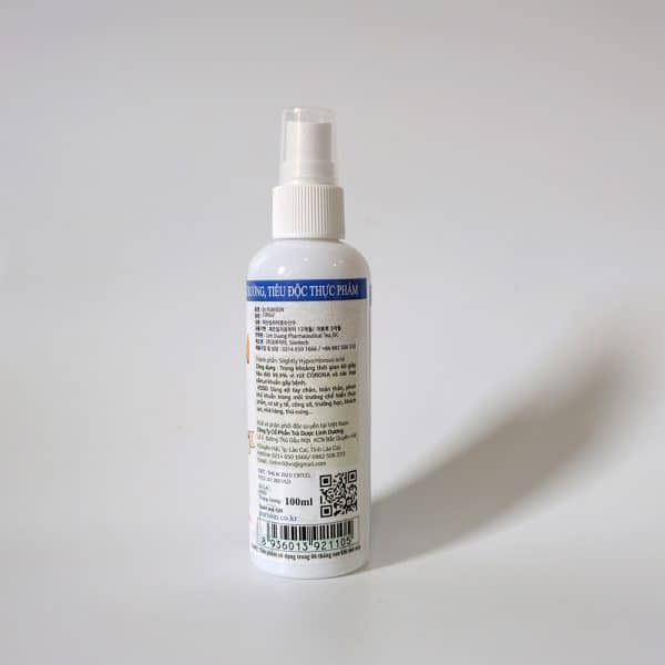 Chai Xịt Sát Khuẩn Dr Purison 100ml-1-mặt sau