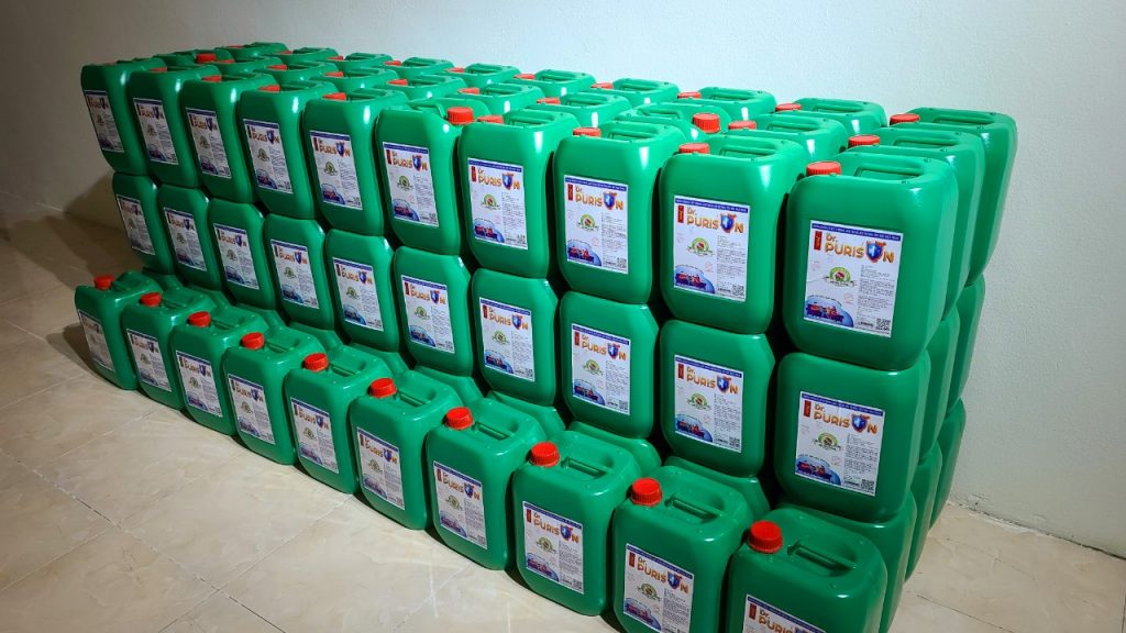 Can sát khuẩn Dr Purison 10 lít