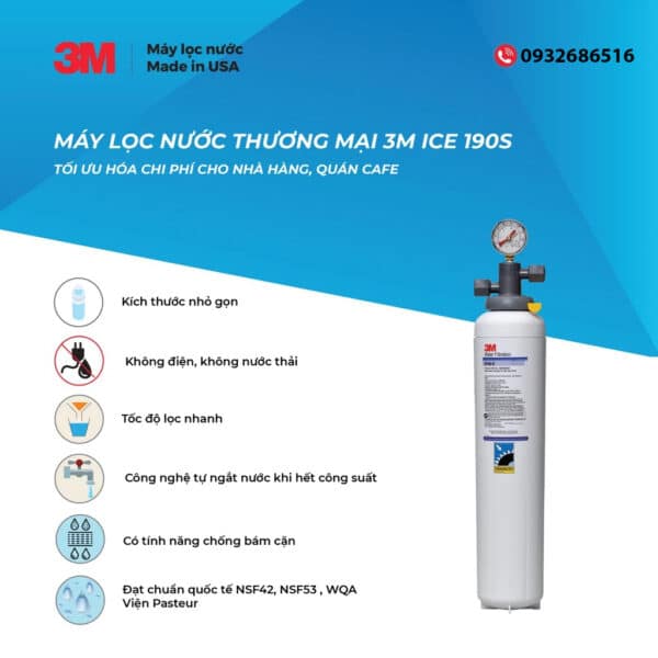 máy lọc nước 3M ICE190-S