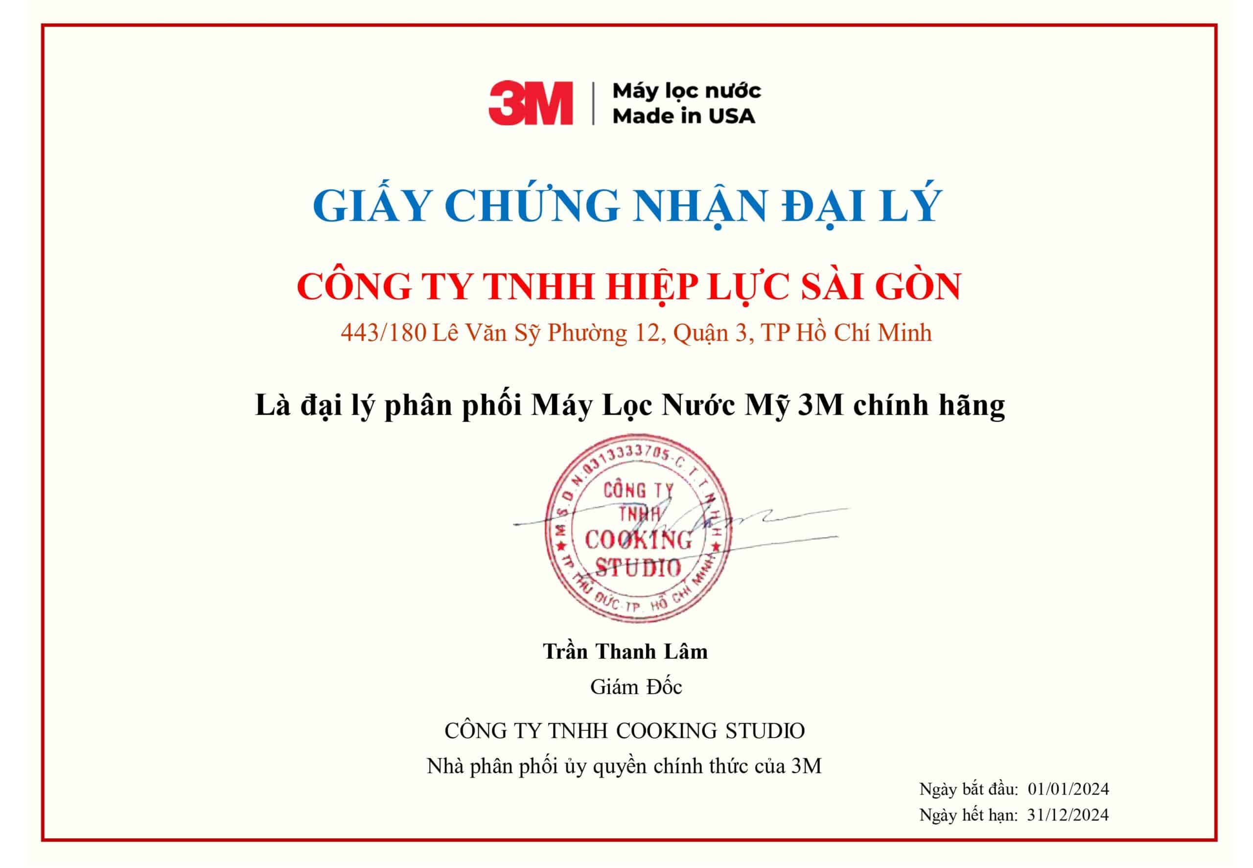 Giấy chứng nhận