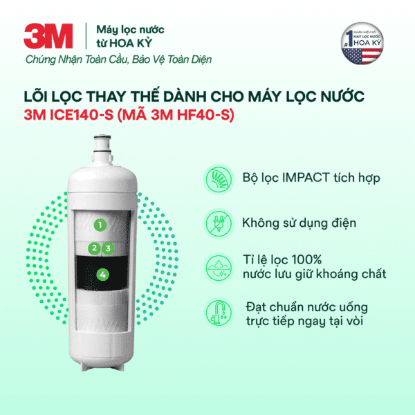 máy lọc nước 3M ICE140S-WOI